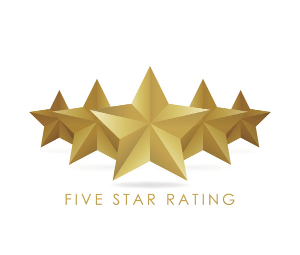 five-star rating